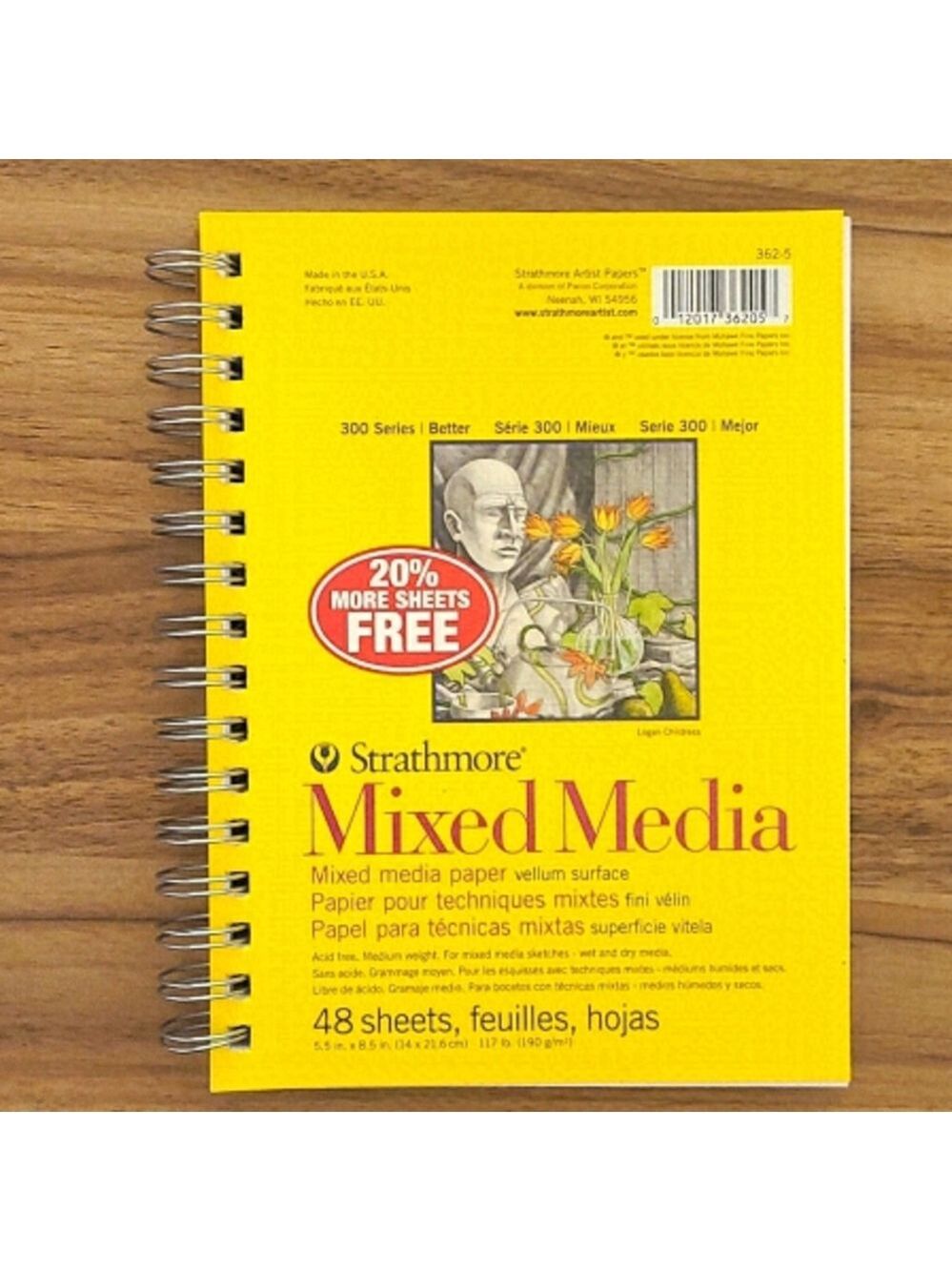 Strathmore Mixed Media 48 sheet 300 series Book